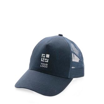 Casquette durable de type camionneur vue avec zone d'impression