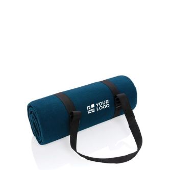 Couverture de pique nique en RPET couleur vert foncé