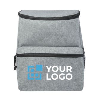 Sac à dos isotherme publicitaire pour excursions avec zone d'impression