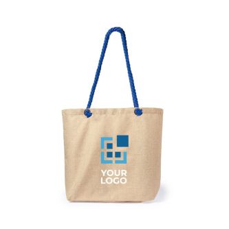 Sac de plage avec poignées renforcées