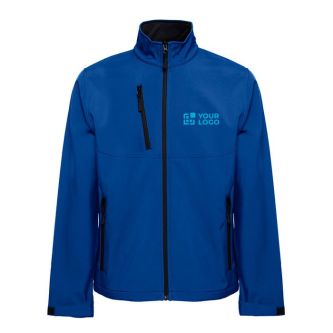 Veste promotionnelle imperméable 280 g/m2 couleur bleu roi première vue