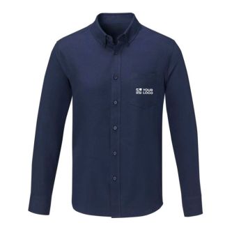 Chemise à manches longues 130 g/m2 avec zone d'impression