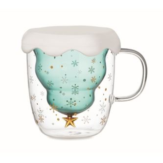 Tasse avec design de sapin de Noël