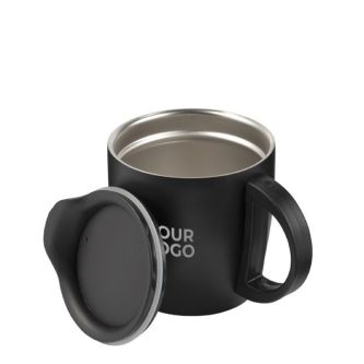 Tasse avec poignée et base antidérapante