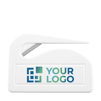 Ouvre-lettres en plastique et lame en métal