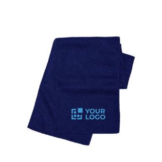 Echarpe en laine polaire avec zone d'impression