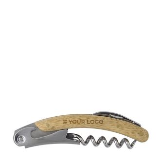 Ouvre-bouteilles à trois fonctions avec zone d'impression