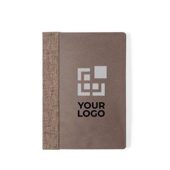 Bloc-notes couverture fibre de café