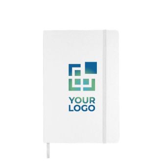 Carnet de notes publicitaire à feuilles blanches avec zone d'impression