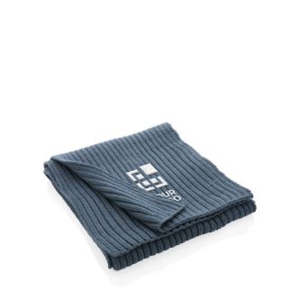 Écharpe fabriquée en matériau durable avec zone d'impression