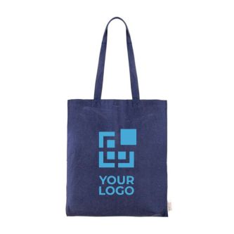 Sac en coton recyclé 140 gr/m2 avec zone d'impression