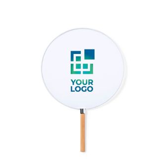 Eventail Pai Pai spécial pour la sublimation avec zone d'impression