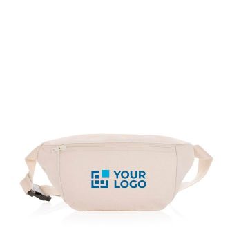 Sac banane personnalisés en toile recyclée