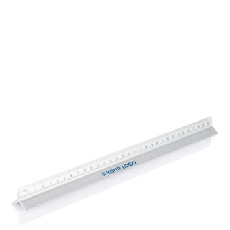 Règle triangulaire en aluminium 30cm