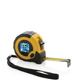 Mètre publicitaire avec arrêt automatique