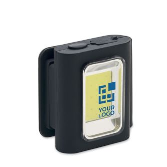 Mini torche COB rechargeable avec 6 modes, clip et fermeture magnétique
