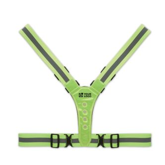 Gilet réfléchissant réglable avec diodes électroluminescentes