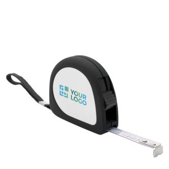 Mètre en plastique homologué avec clip en métal et frein 3M