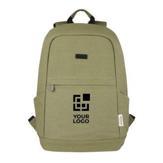 Sac à dos antivol PC 15,6” en matière recyclée avec poches