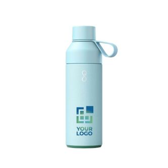 Thermos en acier et plastique marin avec verre bouchon 500ml