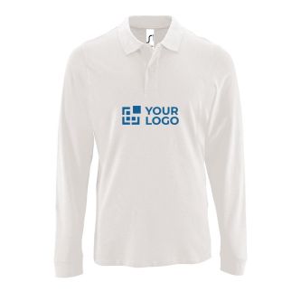 Polo manches longues homme 100% coton 180 g/m2 SOL'S Perfect