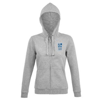 Veste zippée en coton et polyester 280 g/m2 SOL'S Spike