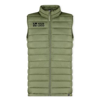Gilet polyester RPET résistant à l'eau et au vent MKT Rostol