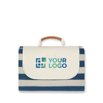 Couverture de pique-nique pliable en RPET et similicuir