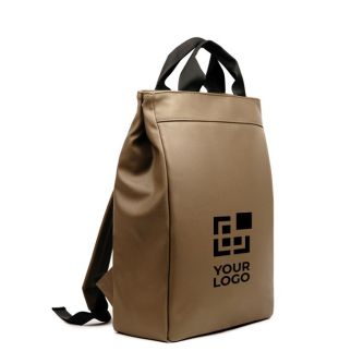 Sac à dos polyvalent exclusif en cuir synthétique à poche PC