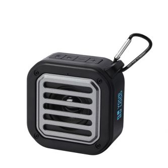 Haut-parleur solaire en plastique recyclé avec BT et lampe