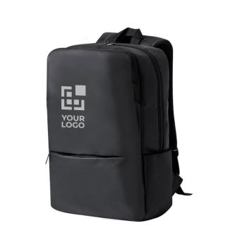 Sac à dos en similicuir à compartiment tablette et PC 15"