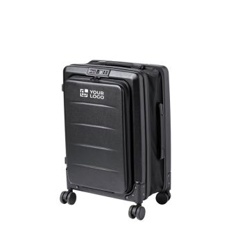 Valise trolley à partie centrale extensible et poche PC 15''