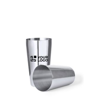 Shaker en acier inoxydable composé de deux verres 500ml