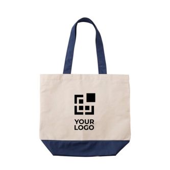 Sac en coton à couleur assortie et poche intérieure 280 g/m²