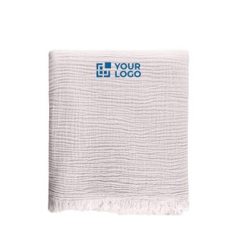 Couverture en doux coton avec sensation de mousseline 165 g/m2