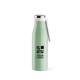 Gourde en acier inoxydable recyclé à fonction thermos 470 ml