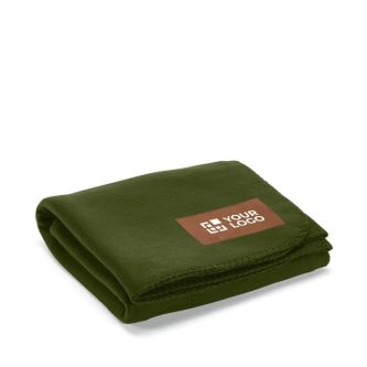 Couverture durable en RPET à écusson personnalisable 180g/m²
