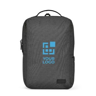 Sac à dos pour PC 15,6” en polyester recyclé à zips étanches vue principale