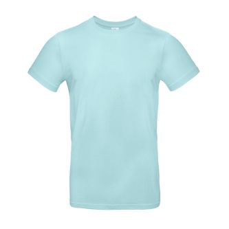 T-shirt pour homme en coton à manches courtes 185 g/m² B&C couleur bleu pastel
