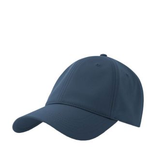 Casquette en polyester recyclé et élasthanne, dry tech 195 g/m² couleur bleu marine
