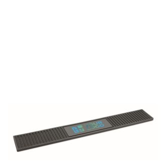 Tapis rectangulaire antidérapant pour bar, en PVC