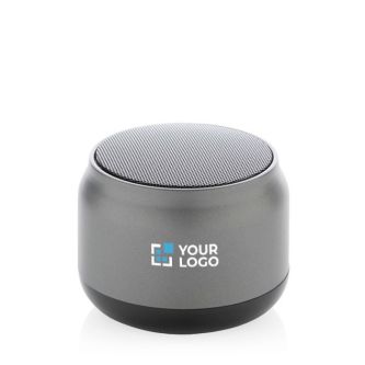 Haut-parleur sans fil en plastique recyclé avec microphone de 3W