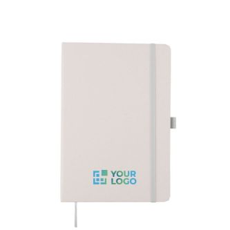 Carnet en carton et résidus biologiques, 80 feuilles lignées A5