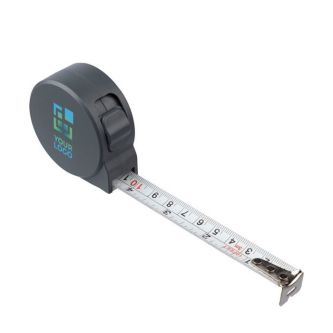 Mètre ruban en ABS recyclé avec possibilité de marquage 3M