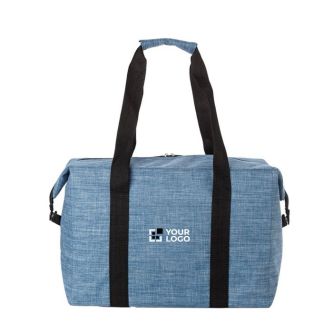 Sac isotherme avec intérieur en mousse isolée avec aluminium 20L couleur bleu ultramarine avec zone d'impression