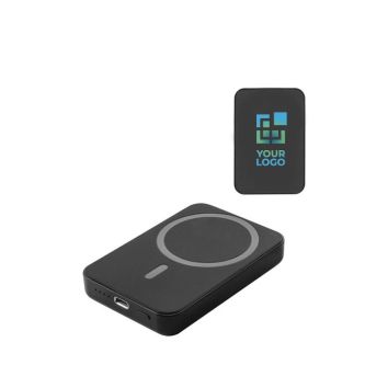 Powerbank magnétique en ABS pour fixer au téléphone 5 000 mAh