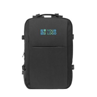 Sac à dos de voyage en polyester recyclé dense pour ordinateur 17,3"