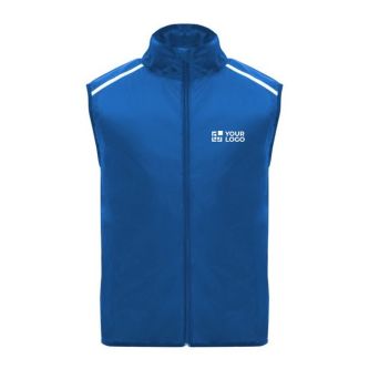 Gilet de course coupe-vent et respirant unisexe 70 g/m² Roly