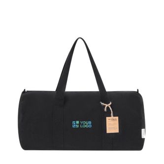 Sac de voyage toile 100% recyclée avec solides poignées de transport