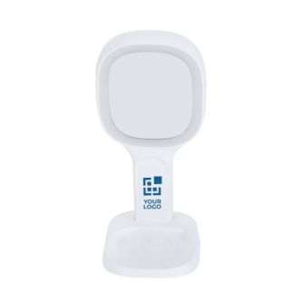 Miroir multifonction chargeur sans fil, support téléphone et lumière